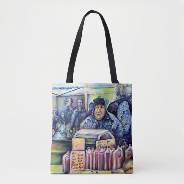 He Heard, What I Saw Tote Bag (Front)