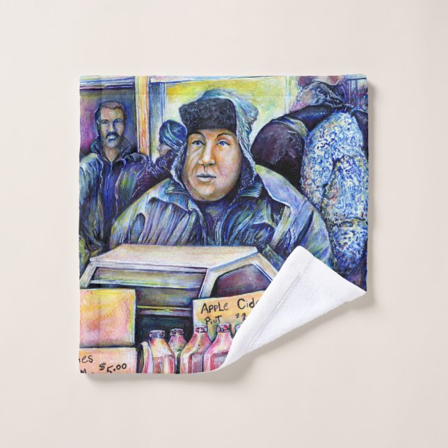 He Heard, What I Saw Wash Cloth (Wash Cloth)