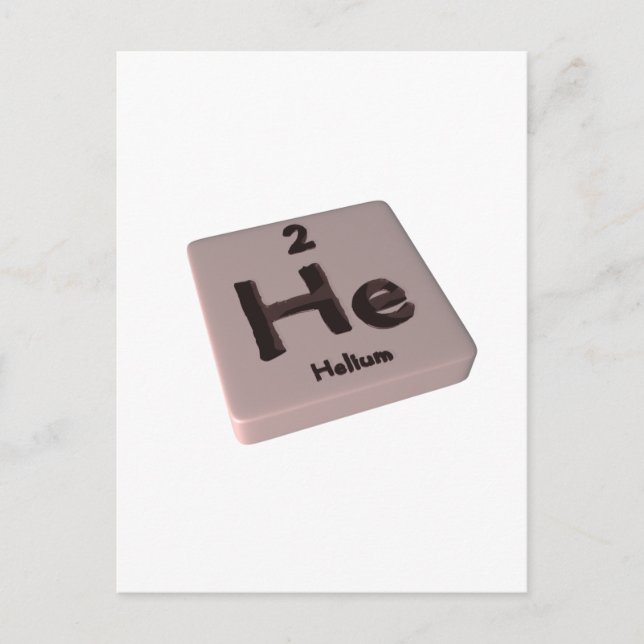 He Helium Postcard (Front)