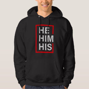 He Him His Respect My Pronouns Shirt Transgender L