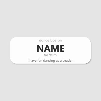 he/him - WCS Leader Name Tag