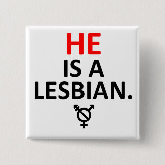 he is a lesbian nonbinary badge