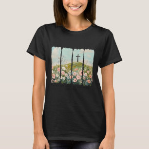 He Is Not Here He Has Risen Jesus Christian Happy T-Shirt