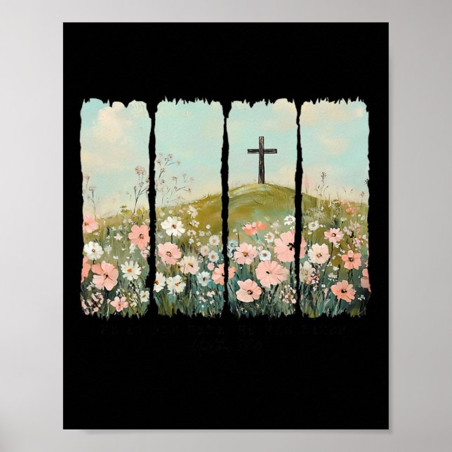He Is Not Here He Has Risen  Poster (Front)