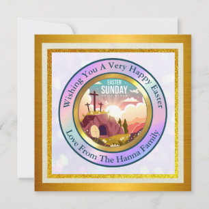 He is Risen and Celebration of Resurrection Sunday Invitation