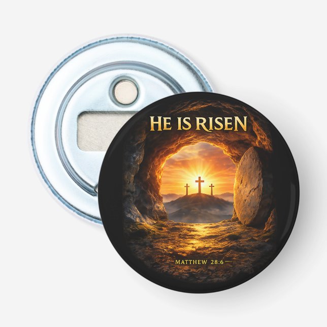 He is Risen Bottle Opener (Front)