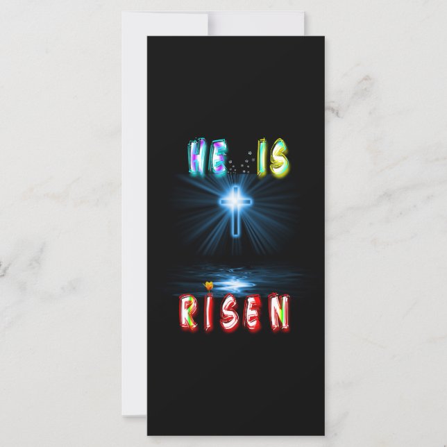 He Is Risen Card (Front)
