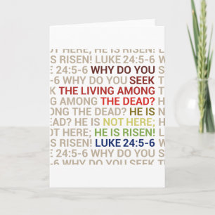 He is Risen Card