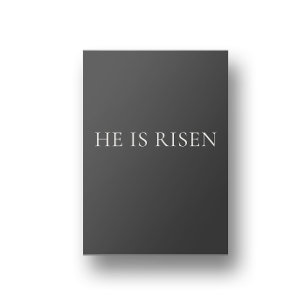 He Is Risen   Christian Easter Wall Art Poster