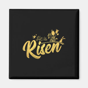 He Is Risen Christian For Easter Wear  Magnet