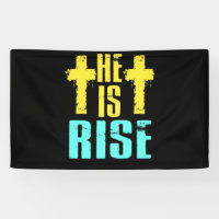 He Is Risen Christian Happy Easter Jesus
