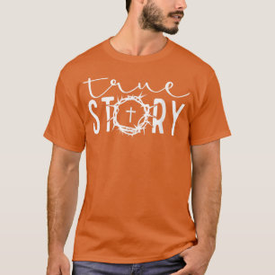 He Is Risen Cross Jesus Easter Day Christians True T-Shirt