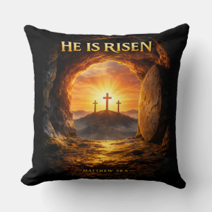 He is Risen Cushion