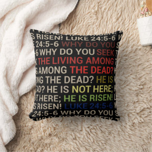 He is Risen Cushion
