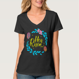 He Is Risen Easter Day Jesus Religious Christian B T-Shirt