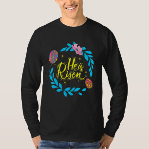 He Is Risen Easter Day Jesus Religious Christian B T-Shirt