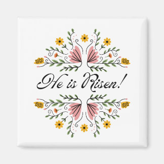 He is Risen Easter Magnet