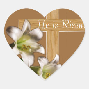 He Is Risen!  Easter Stickers