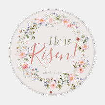 He is Risen Elegant Inspirational Easter
