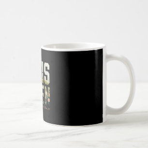 He Is Risen Floral Cross Matthew 286 Coffee Mug