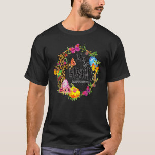 He Is Risen Floral Leopard Easter Day Women T-Shirt