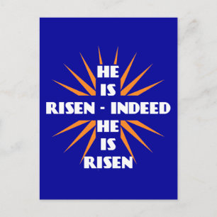 He Is Risen - Indeed He Is Risen Postcard