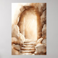 He Is Risen Jesus Christ Resurrected Jesus Tomb