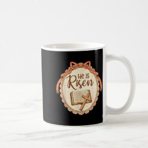 He Is Risen Jesus Christian For Women Kids Men Eas Coffee Mug