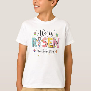 He is Risen Jesus Christian Happy Easter T-Shirt