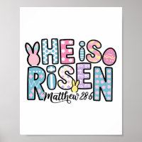 He Is Risen Jesus Christian Happy Easter Women Kid