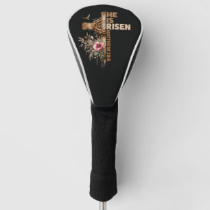 He is Risen Jesus Christian Religious Easter Golf Head Cover
