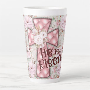 He is Risen Latte Mug