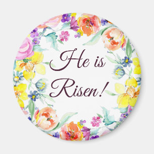 He is risen!    magnet