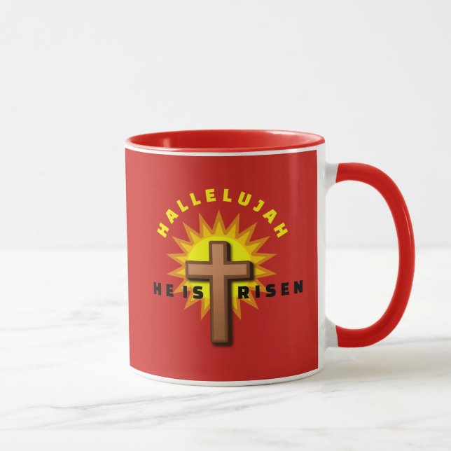 "HE IS RISEN" MUG (Right)
