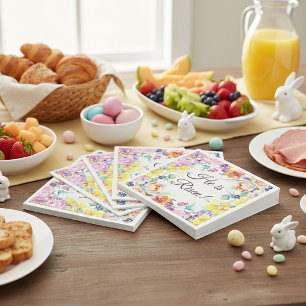 He is risen! napkins