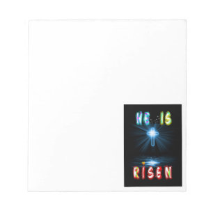 He Is Risen Notepad