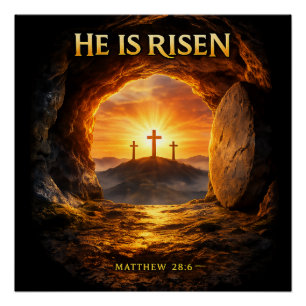 He is Risen Poster
