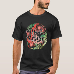 He Is Risen Religious Christian Happy Easter Day C T-Shirt