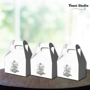 He is Risen Religious Easter Christian Cross Favour Box