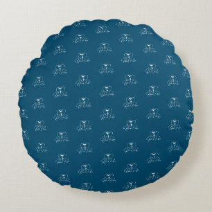 He Is Risen Round Cushion