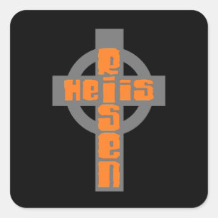 He is Risen Square Sticker