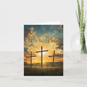 He is Risen! (The dawn breaks, the grave...) Card