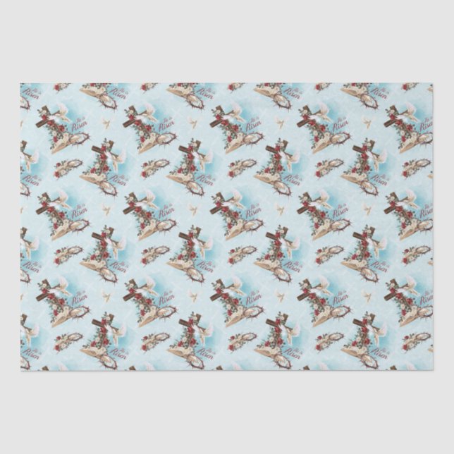 He Is Risen Tissue Paper (Front)