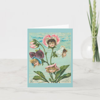 He Is Risen Vintage Christian Easter Holiday Card