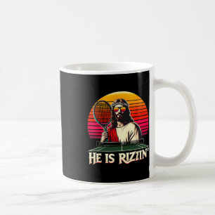 He Is Rizzin' Christian Has Rizzin' Easter Table T Coffee Mug