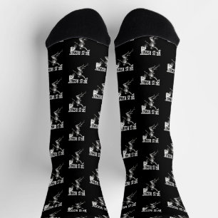 He Is Rizzin Funny Jesus Basketball Easter Day Socks