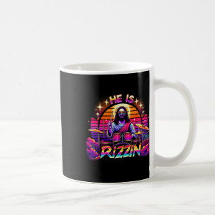 He Is Rizzin' Happy Easter Day Funny Christian Nd  Coffee Mug