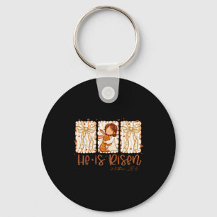 He is rizzin jesus for kids girls boys women youth key ring
