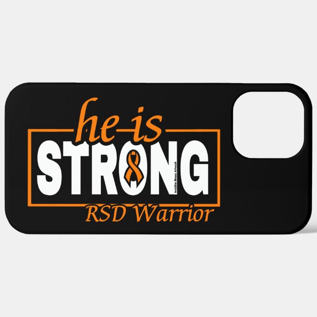 HE IS STRONG...RSD Case-Mate iPhone CASE (Back (Horizontal))