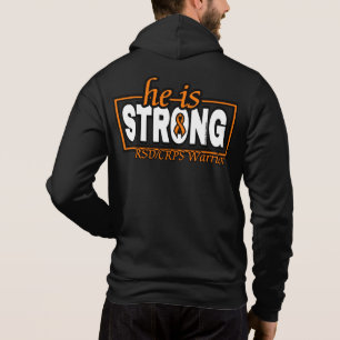 HE IS STRONG...RSD/CRPS HOODIE